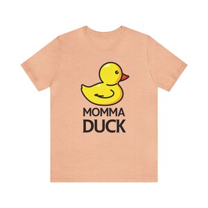Duck mom tshirt, Momma Duck, Duck Mom Shirt, Duck Shirt, Duck Mom T-shirt, Gift for Duck Lover,Girls Duck Shirt,Duck Gifts for Her,Wife Mom image 8