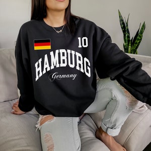 Hamburg Sweatshirt, Hamburg tshirt, Hamburg vacation gift, Hamburg Germany shirt, Hamburg apparel, Hamburg souvenir, Germany Jersey