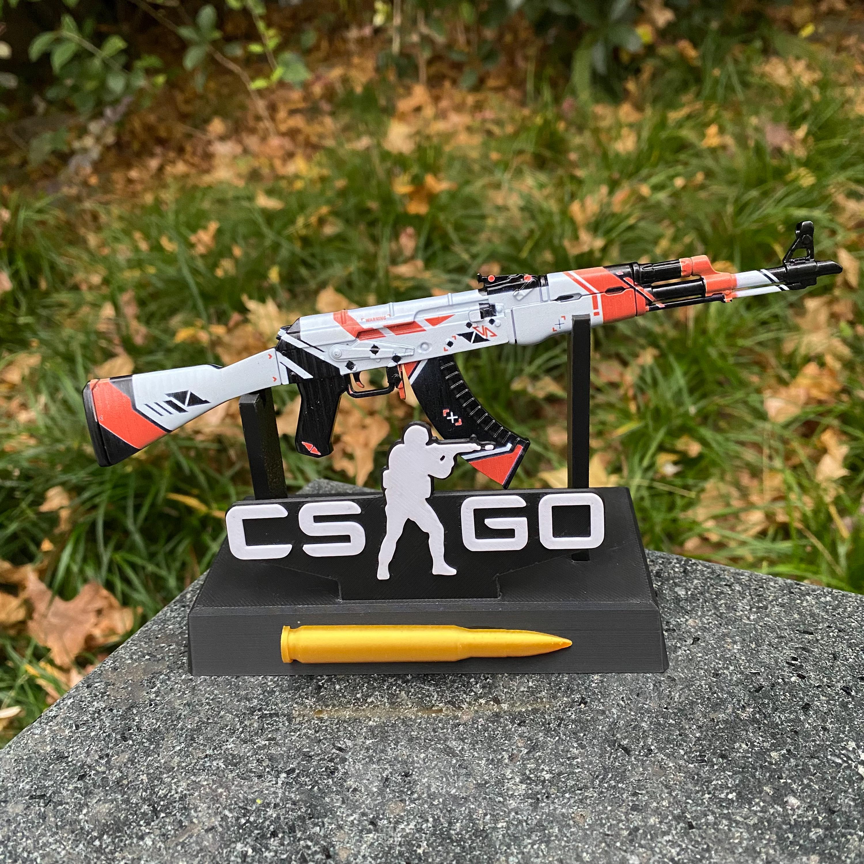 Customized CSGO Rare Skin AK-47 Miniature CS2 Ak47 Wild Lotus Nightwish ...