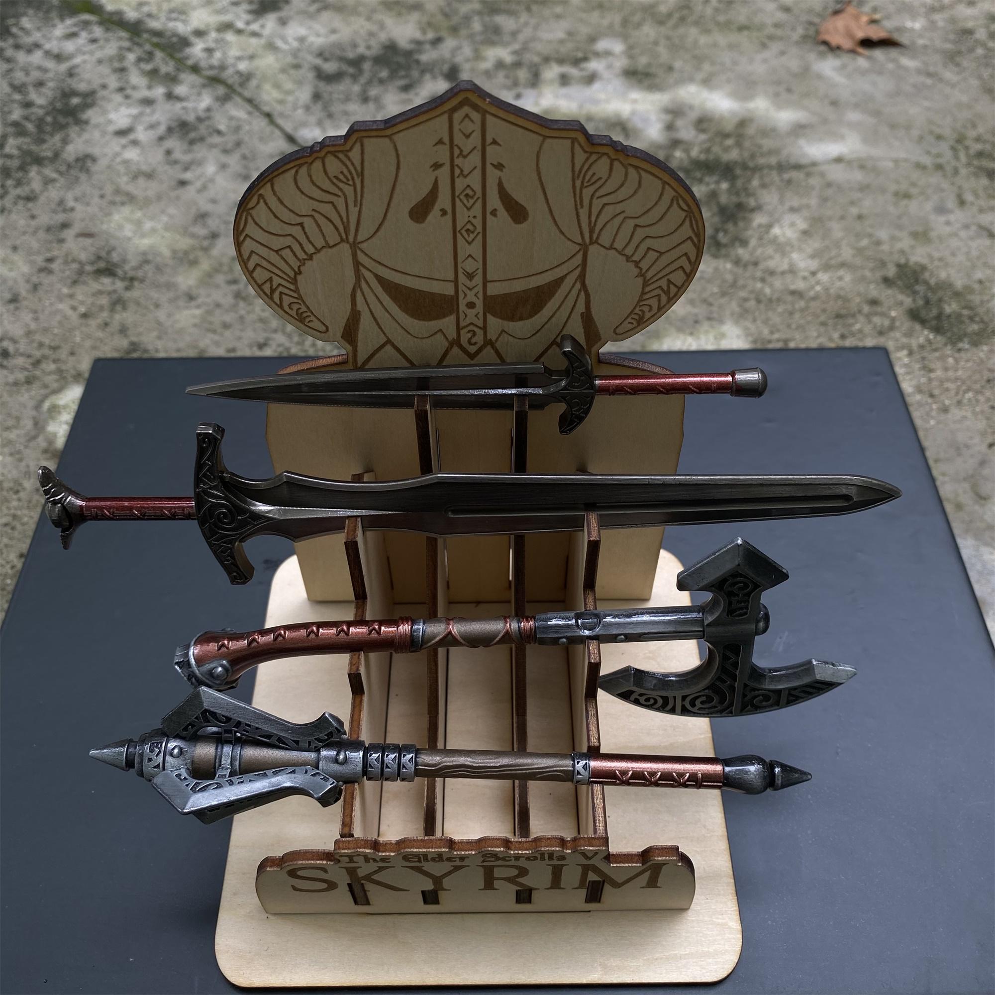 One-sixth Skyrim Steel Sword Skyforged Axe Steel Hammer Steel