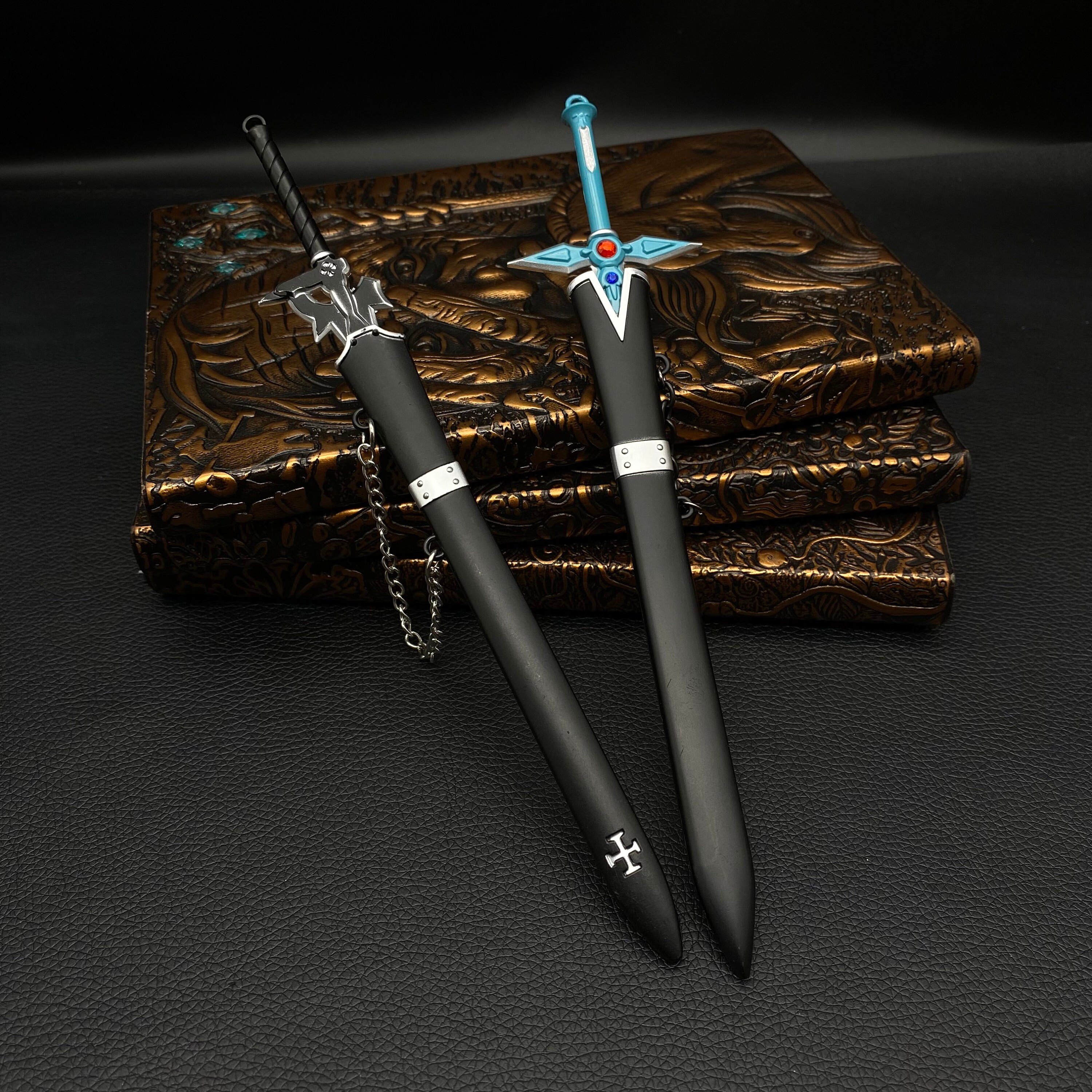 SAVE $50!! Sword Art Online Swords - Elucidator + Lambent Sword BUNDLE