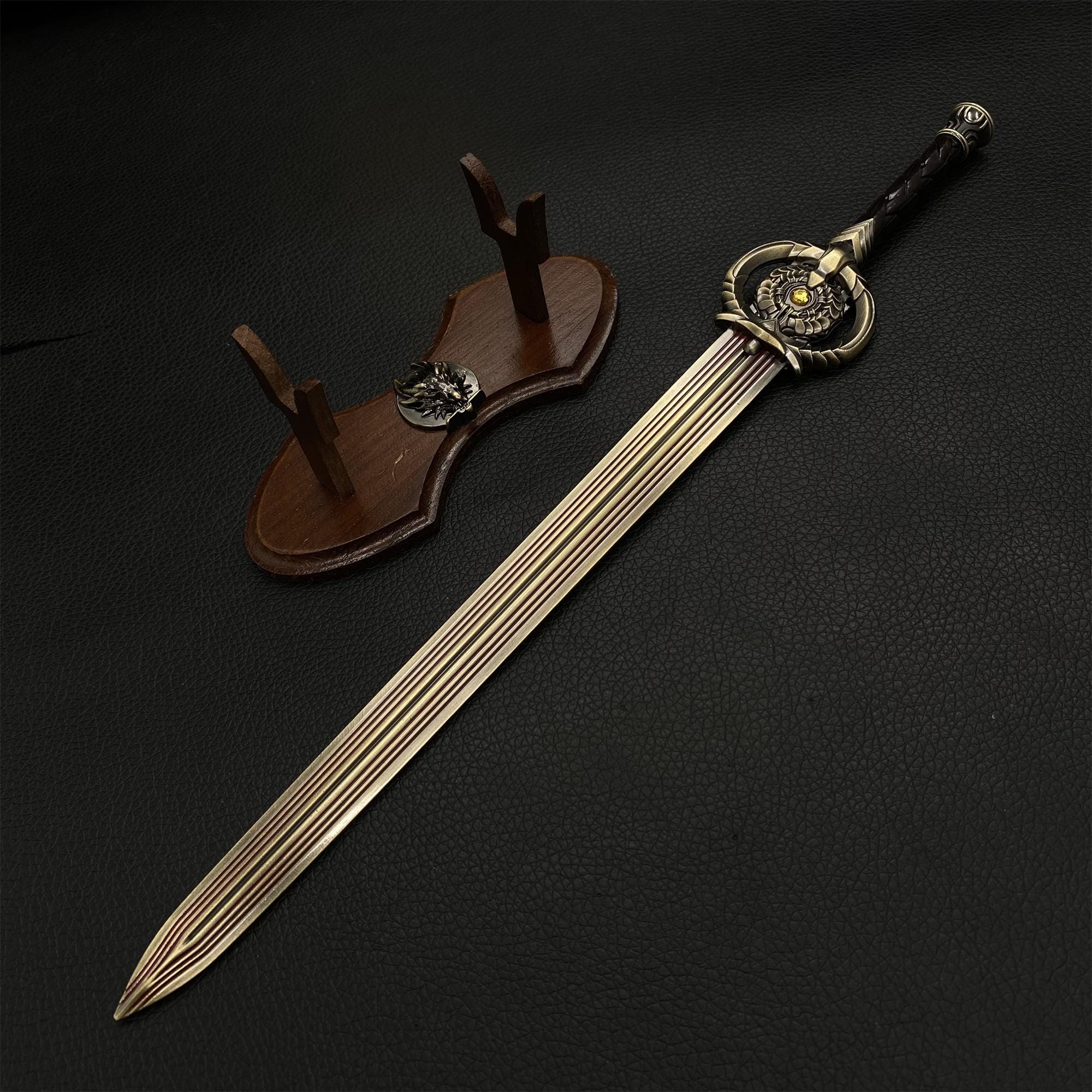 Skyrim Dawnbreaker Sword 1/3 Scale Replica - Daedric Artifact With
