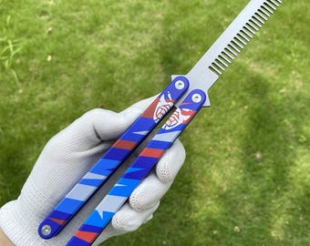 CNC Aluminum Yoru Comb: Valorant Knife Flipping Trainer