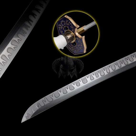 DMC5 IRL Hadfield Steel Yamato Katana Handmade Vergil's Yamato