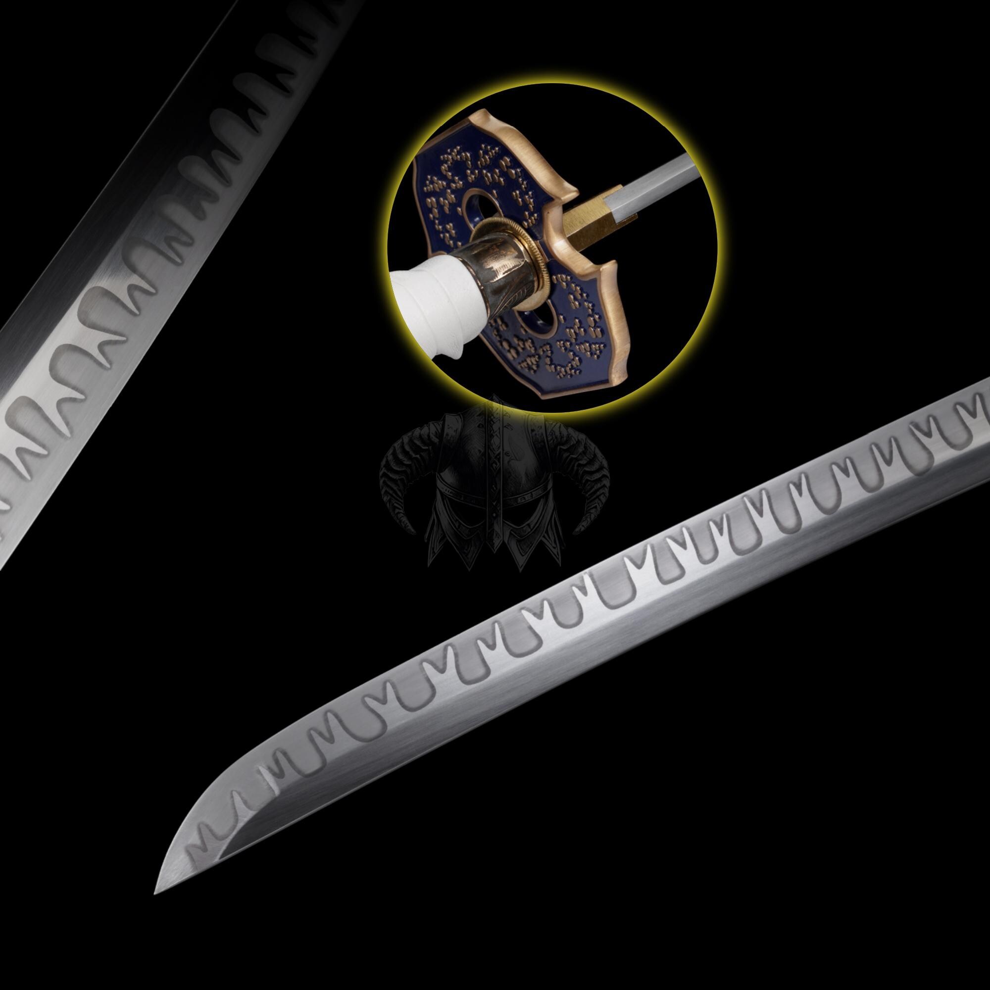 DMC5 IRL Hadfield Steel Yamato Katana Handmade Vergil's Yamato