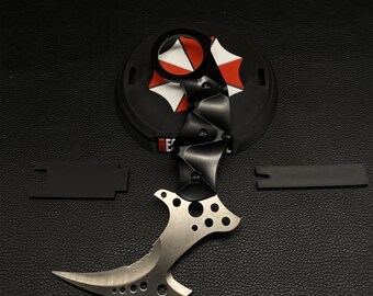 バイオハザード クリス・レッドフィールド カラムビットナイフ：金属