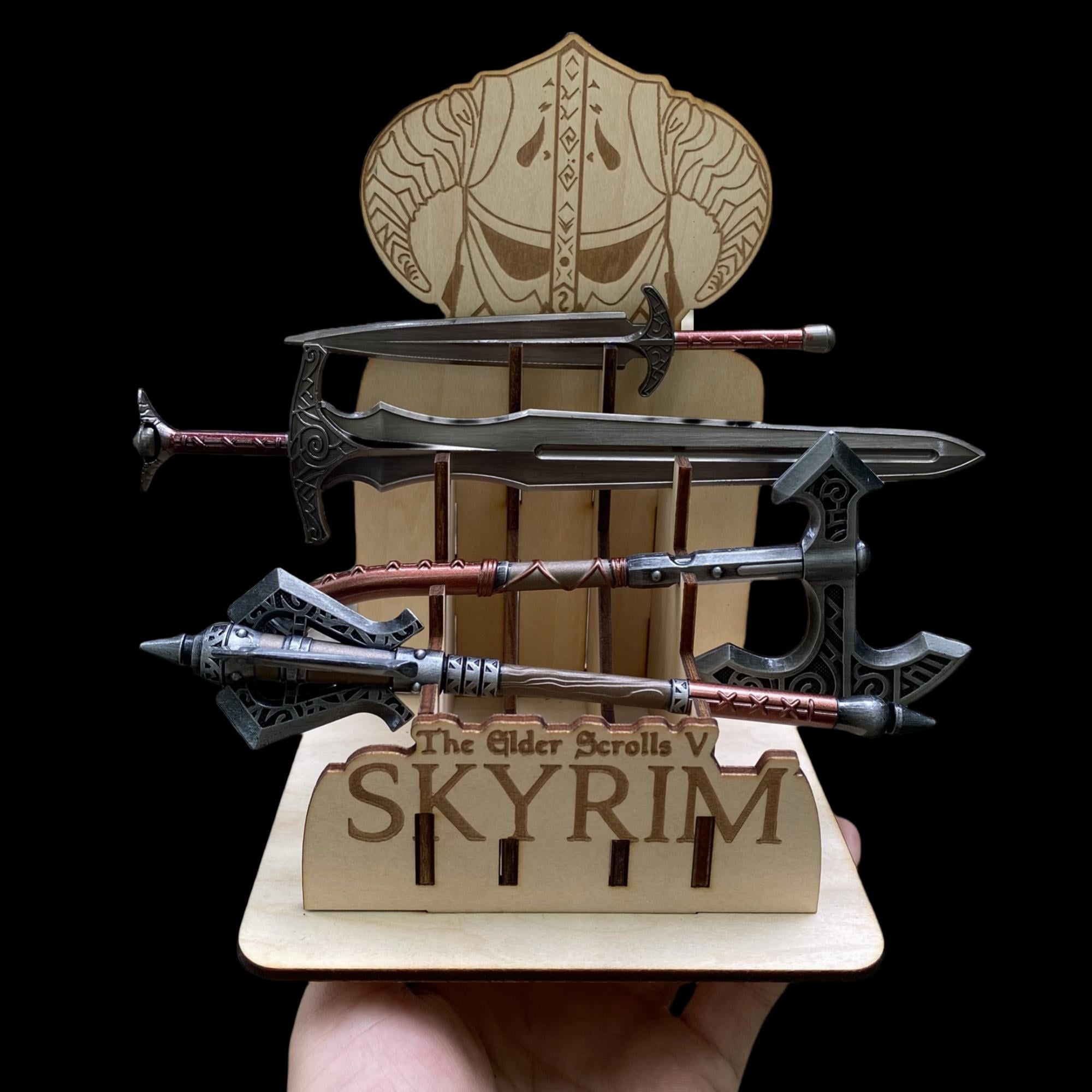 One-sixth Skyrim Steel Sword Skyforged Axe Steel Hammer Steel