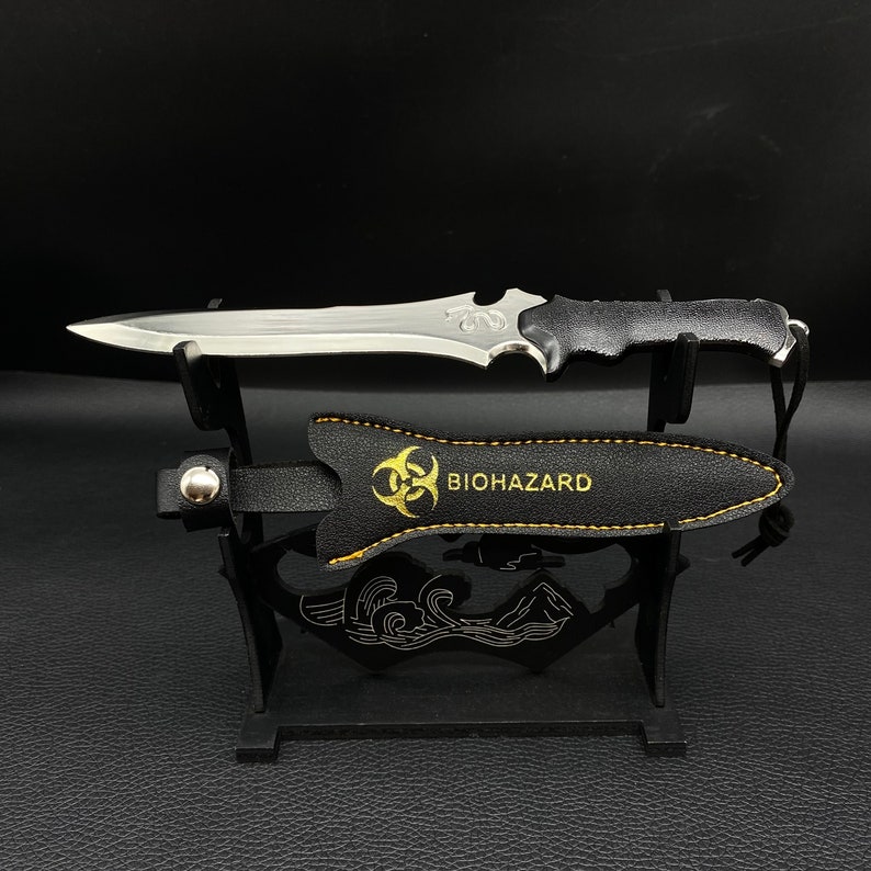 Leon S Kennedy Primal Knife Krasuer Fight Knife Re4 Remake Top Etsy