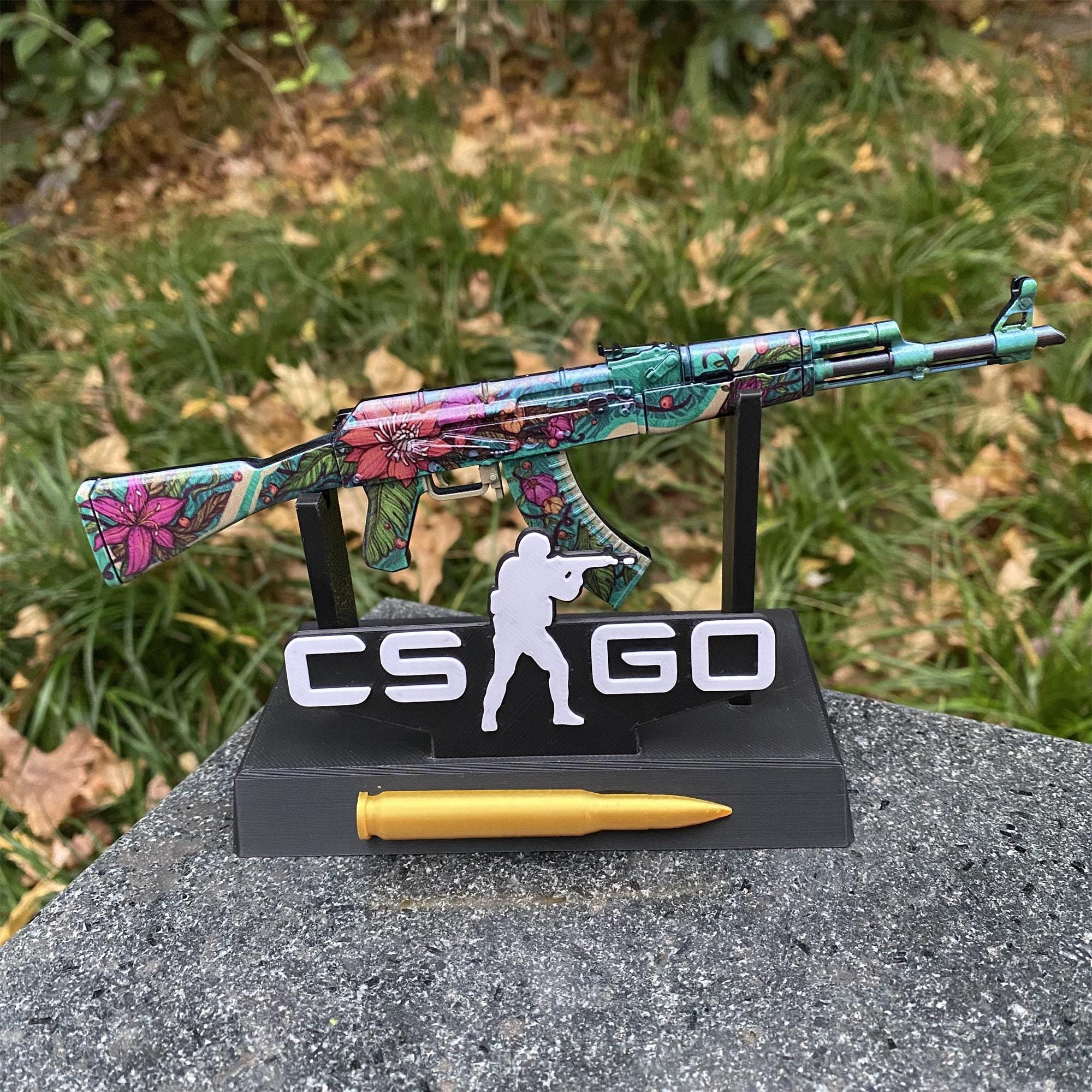Customized CSGO Rare Skin AK-47 Miniature CS2 Ak47 Wild Lotus Nightwish ...