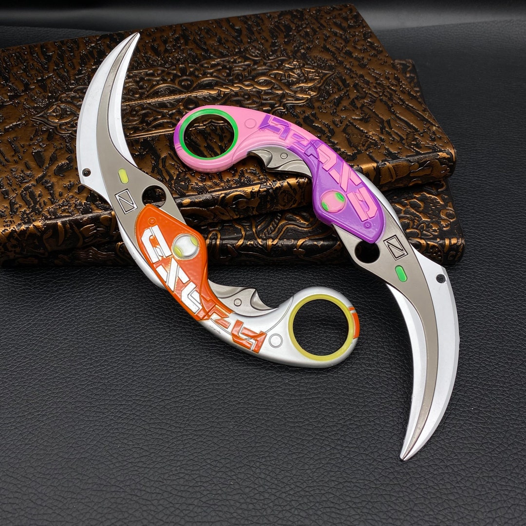 Life Size Velocity Karambit Metal Replica Metal Velocity Karambit Knife ...
