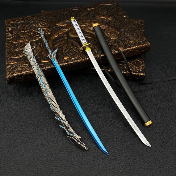 DMC5 Vergil Yamato Katana Miniature Tiny Demonic Yamato Blade 