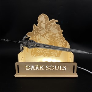 Wolf Knight Greatsword Replica: Dark Souls 1/6 Scale Metal Miniature