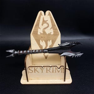 Daedric Hammer 1:6 Scale - Skyrim Fan Art - Zinc Alloy