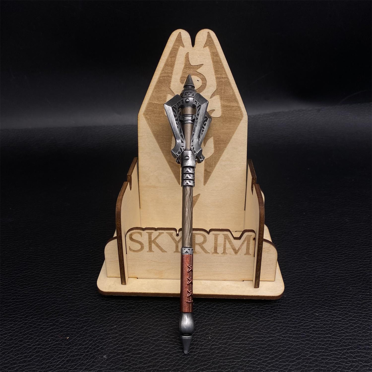 Skyrim 片手用ウォーハンマー 1:6 スチールハンマー バイキング
