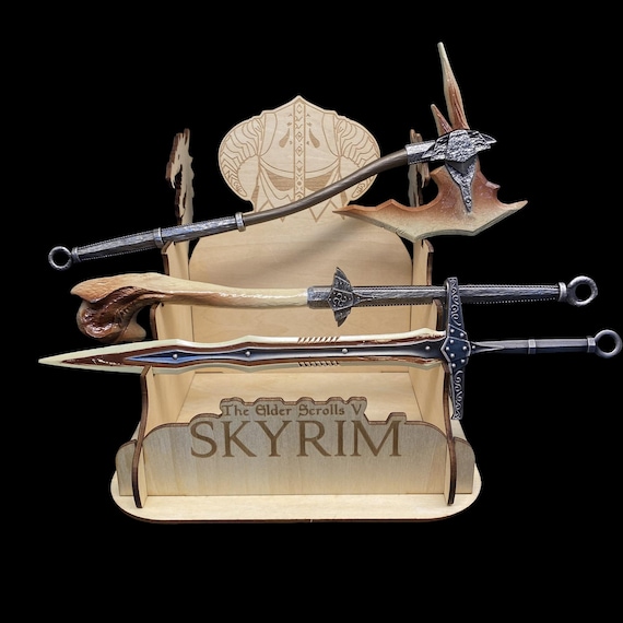 One-Sixth Scale Dragonborn Dragonbone Warhammer Dragonbone Greatsword Dragonbone Giant Axe Metal Miniature 3 In 1 Pack Game Room Decor