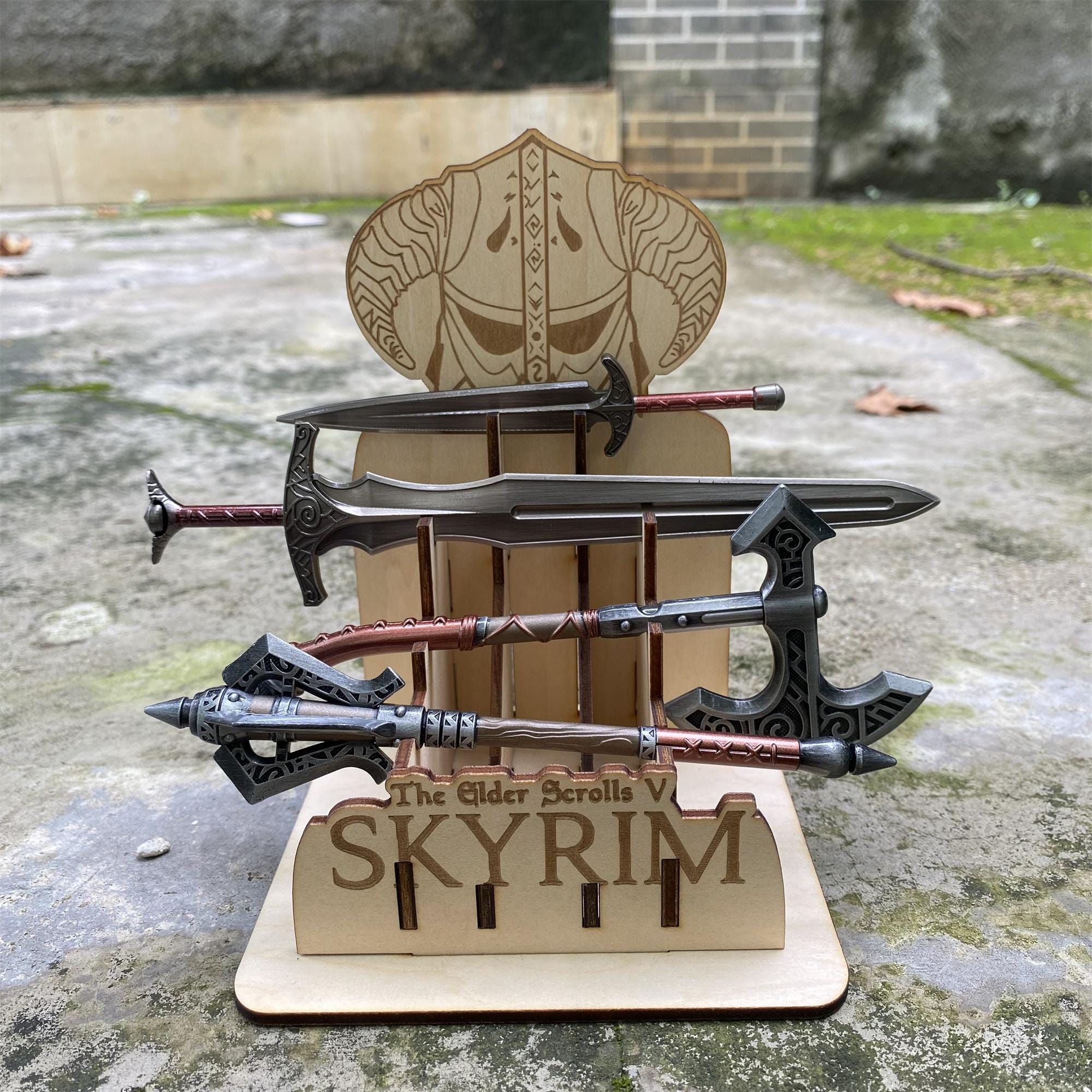 One-sixth Skyrim Steel Sword Skyforged Axe Steel Hammer Steel