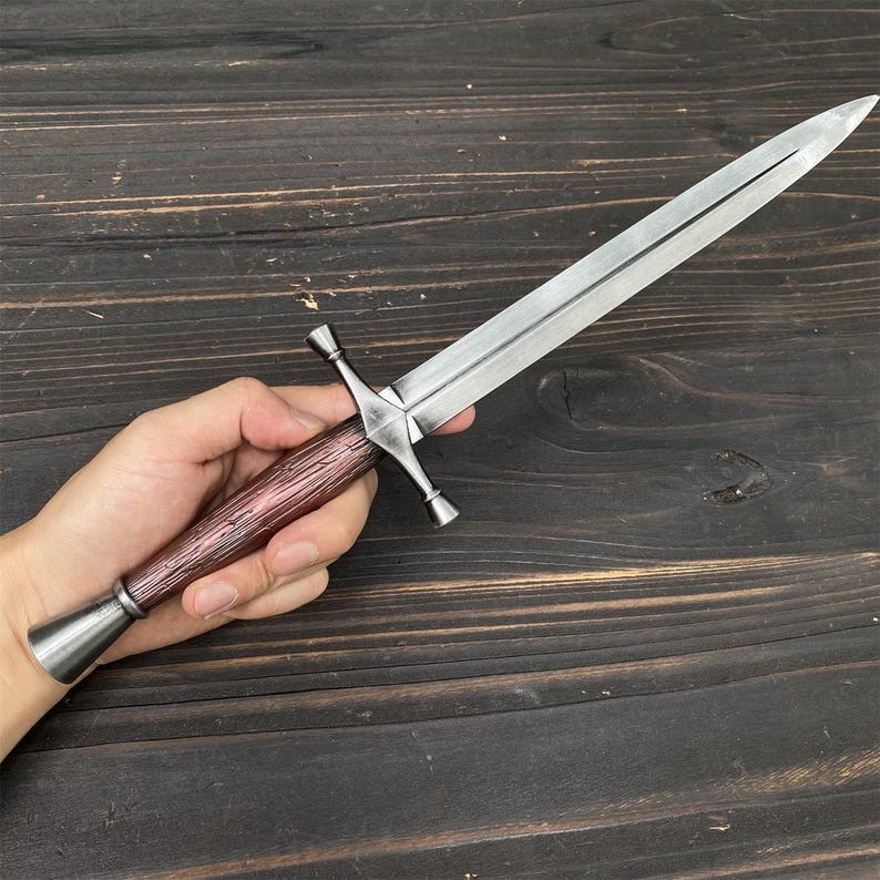 Metal Elden Ring Dagger Middle Age Knight Dagger Parryingdagger ...