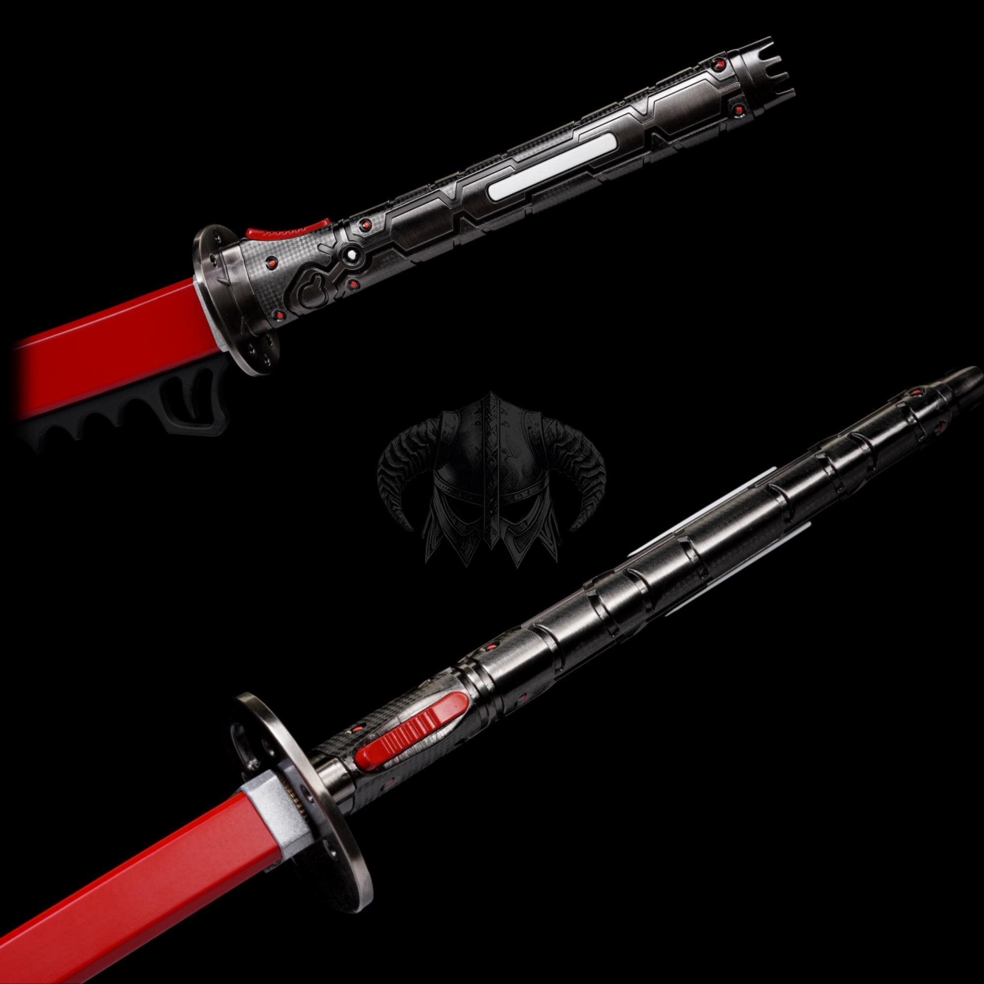 Hand-forged Red Damascus Murasama Katana Special Game Katana Sam's