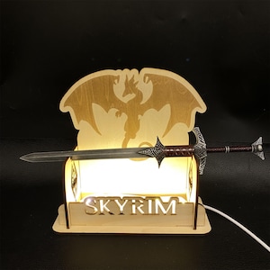 Skyrim Steel Zweihänder Replik: 1:6 Elder Schriftrollen Sammlerstück