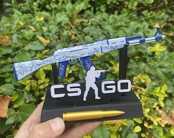 CSGO Rare Skin Inheritance AK-47 Miniatuur CSGO Gamer-kerstcadeau voor verzameling