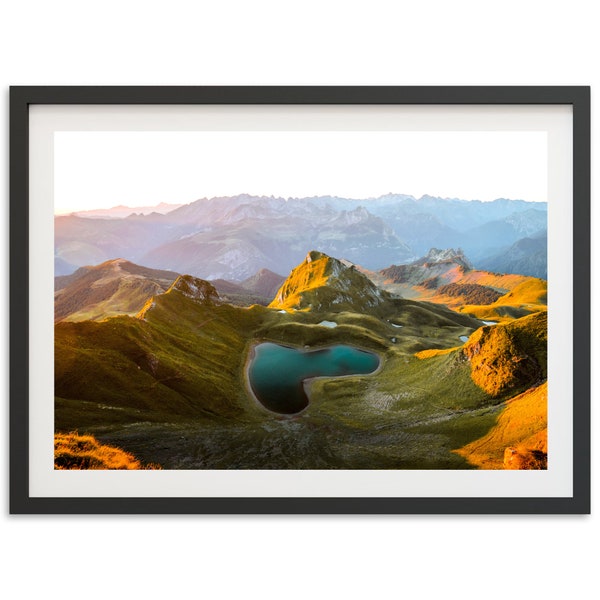 Photographie des Pyrénées pour décoration murale, Paysage Montagne, Impression Giclée