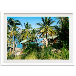 Photographie de Koh Tao Thailande, Plage Thailandaise, Palmiers Koh Tao
