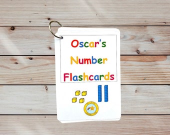 Number flash cards 1-20, tracing number flashcards, counting, maths, first numbers, EYFS, learning, education