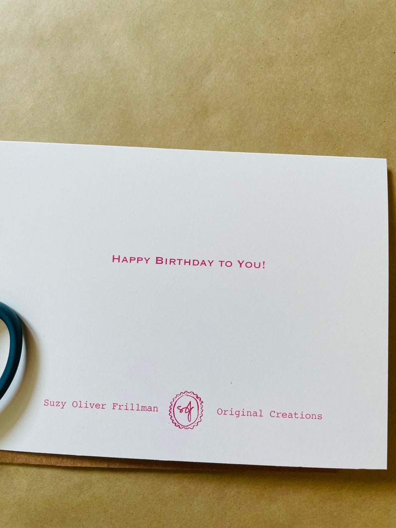 Happy Birthday Notecard - Etsy