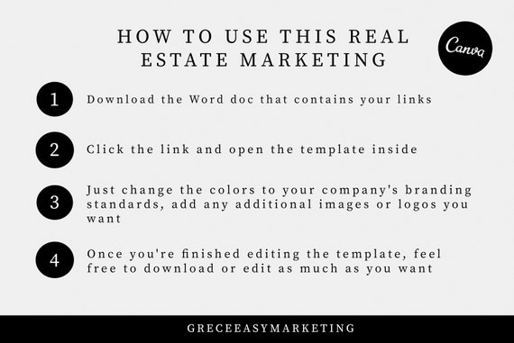Real Estate Business Card Digital Business Card Template Etsy