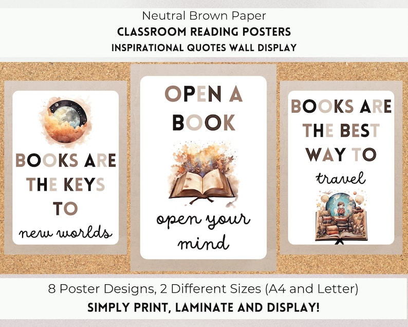 Simple. Read Poster Classroom Reading Posters, Printable Reading Posters for the Classroom ...