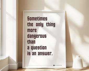 Ferengi Erwerbsregel | Sternen-Trek | Druckbares Poster | Regel #208