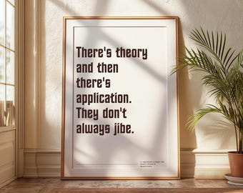 Geordie La Forge Zitat Poster | TNG | Digitales Produkt | Star Trek Fan Geschenk