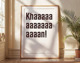 Haaan! | Berühmtes Zitat | Kapitän Kirk | Sternen-Trek | Digitaler Download