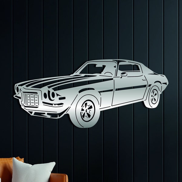 Metal Car Wall Art Etsy