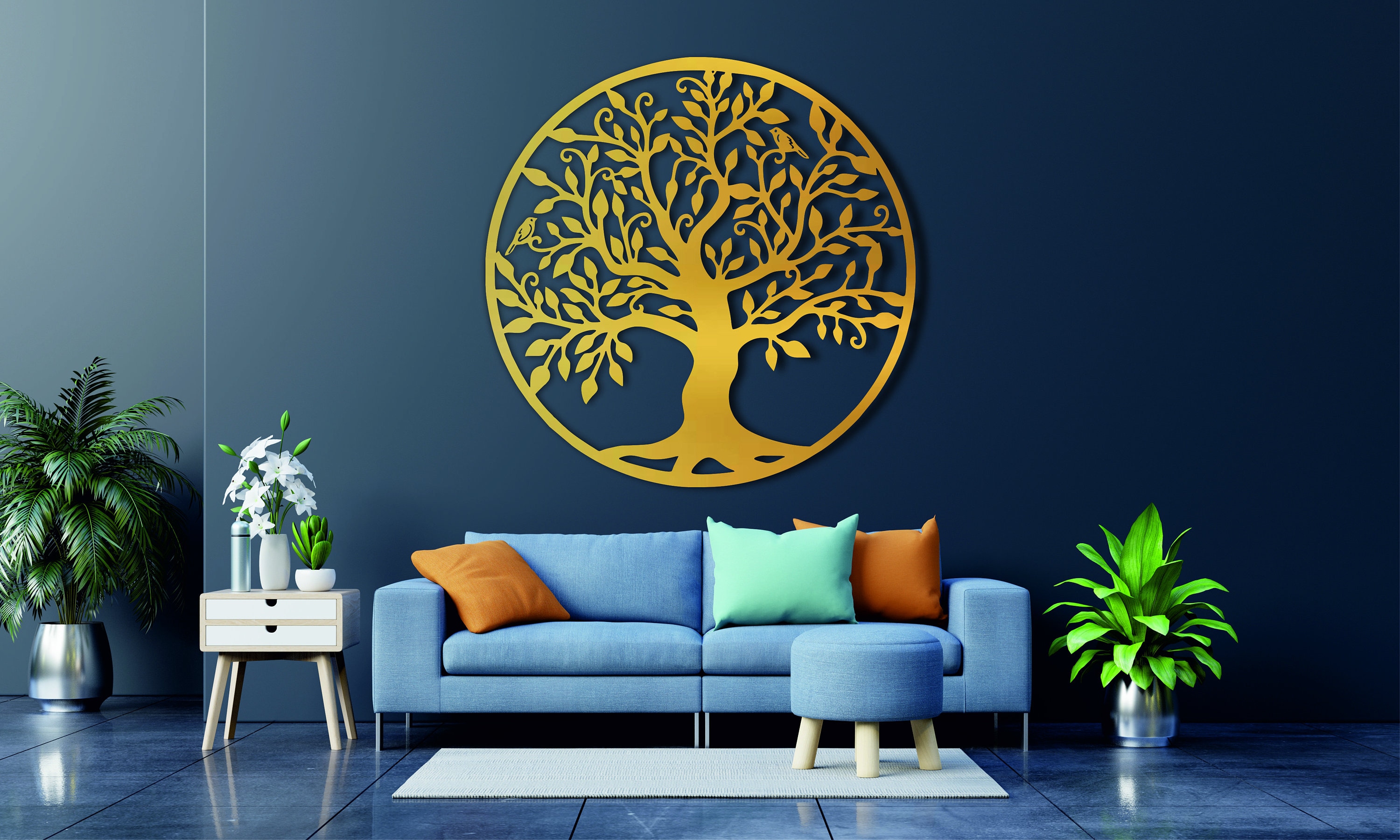 Tree of Life Tree of Life Wall Art Wall Hangings Gift Idea Etsy