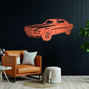 Vintage Car Metal Wall Art Wall Decor Vintage Lovers Gift - Etsy
