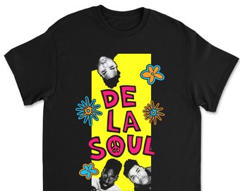 De La Soul Group Band Tee Jazz Rap Golden Age Alternative Hip Hop