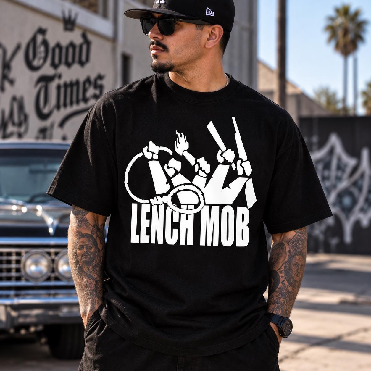 Da Lench Mob Shirt, 90s West Coast Hip Hop T-shirt, Retro Rap
