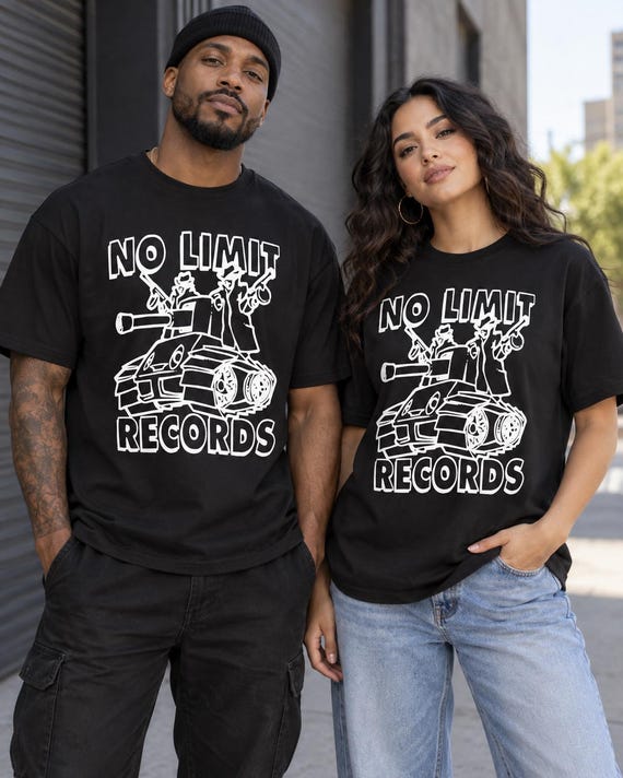 No Limit Records Shirt, 90s Hip Hop T-shirt, Southern Rap Graphic