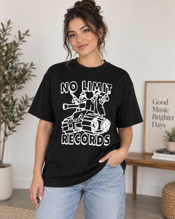 No Limit Records Shirt, 90s Hip Hop T-shirt, Southern Rap Graphic