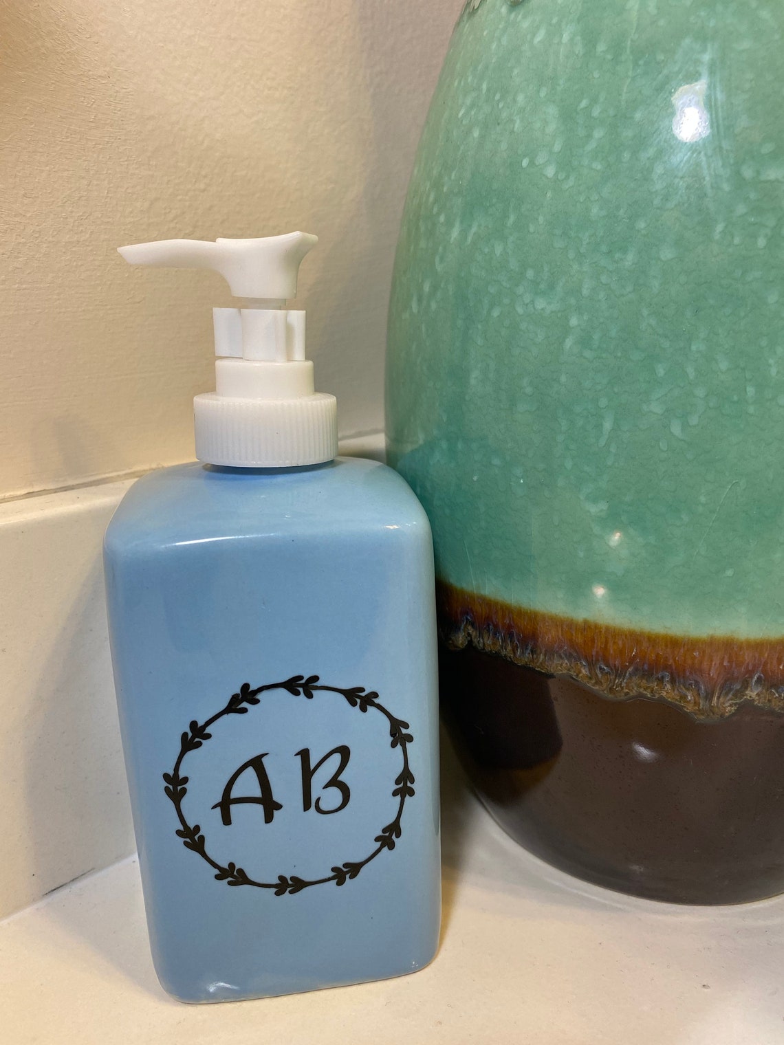 Personalized Soap Dispenser Etsy