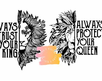 Free Free King And Queen Svg Etsy 323 SVG PNG EPS DXF File