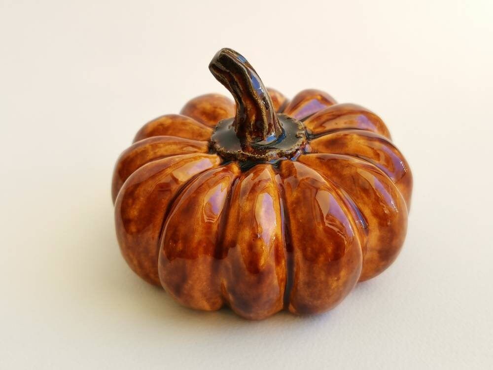 Ceramic Pumpkin Ceramic Pumpkins Ceramic Pumpkins Etsy