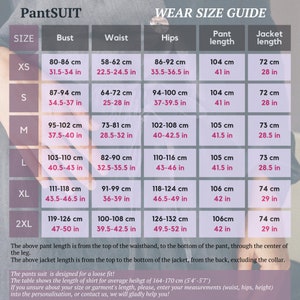 Wide leg pant suit for women, linen suit, blue womens pantsuit, linen palazzo pants. image 9