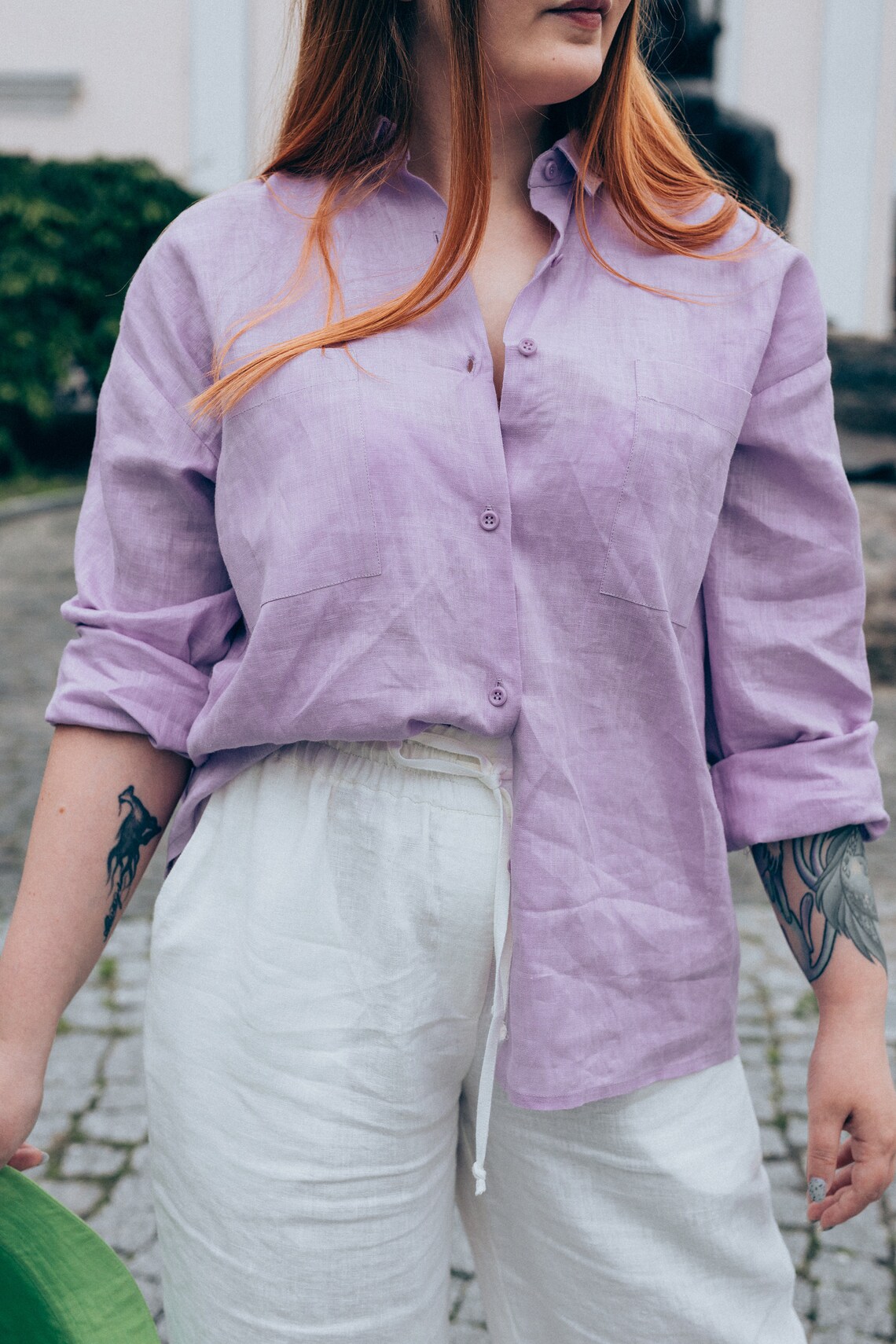 Lilac Lane Button Down main image 0