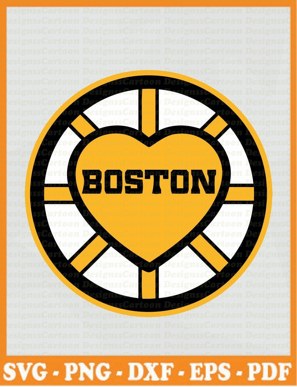 Boston Bruins Nhl Svg 04 Svg Dxf Cricut Silhouette Cut Etsy