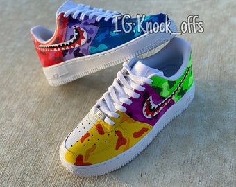 bape air force ones