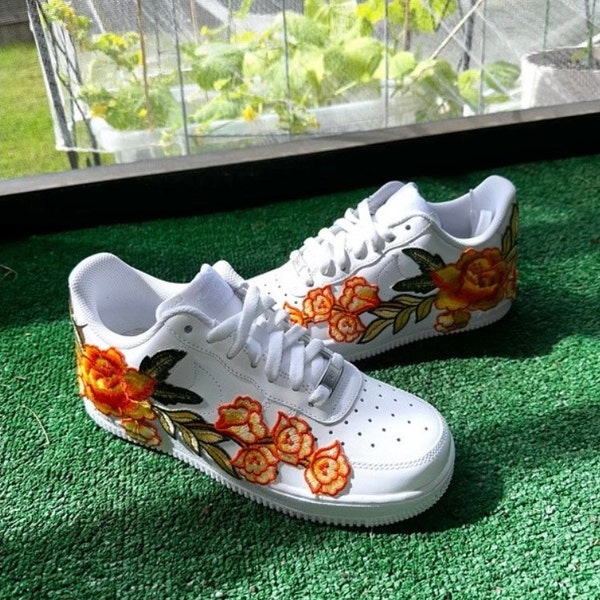custom air forces flowers