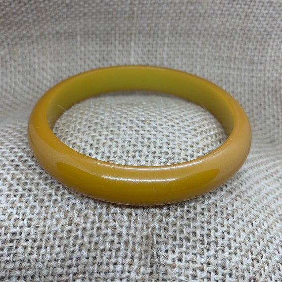 Vintage Bakelite Bangle Bracelet, Stackable Bakel… - image 1