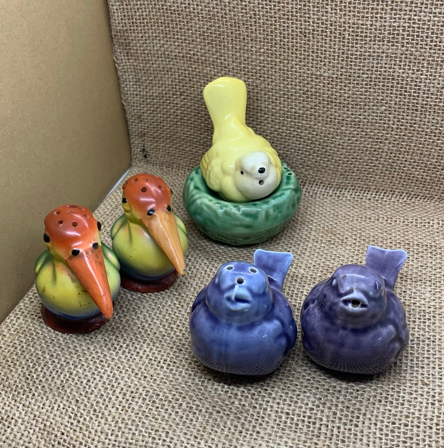 Vintage Salt and Pepper Shakers Knick Knacks Collectible Etsy